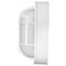 Nuvo LED Small Oval Bulk Head Fixture, White Finish with White Glass 62/1388 - alternate 4